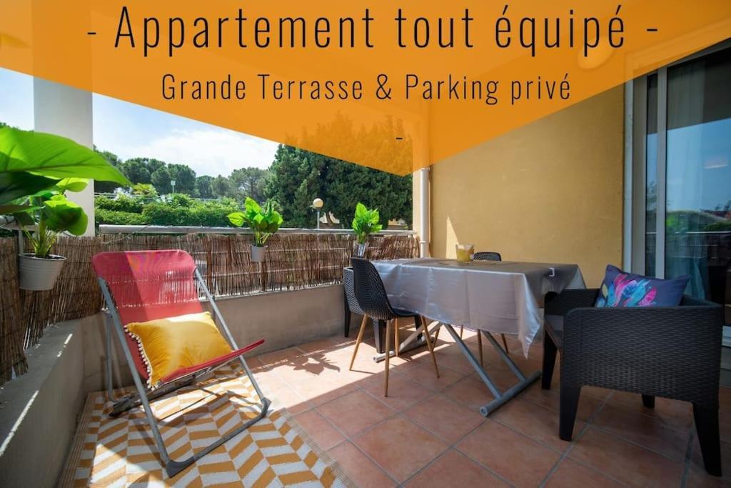 Appartement Tout Equipe Terrasse Et Parking Prive マルセイユ エクステリア 写真